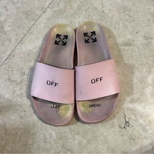 Off-White Logo Slides